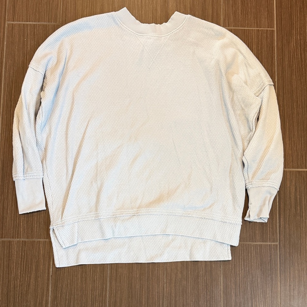 Aerie Women's Light Blue Crewneck Sweater